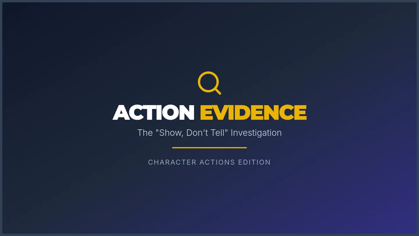 Action Evidence Slides