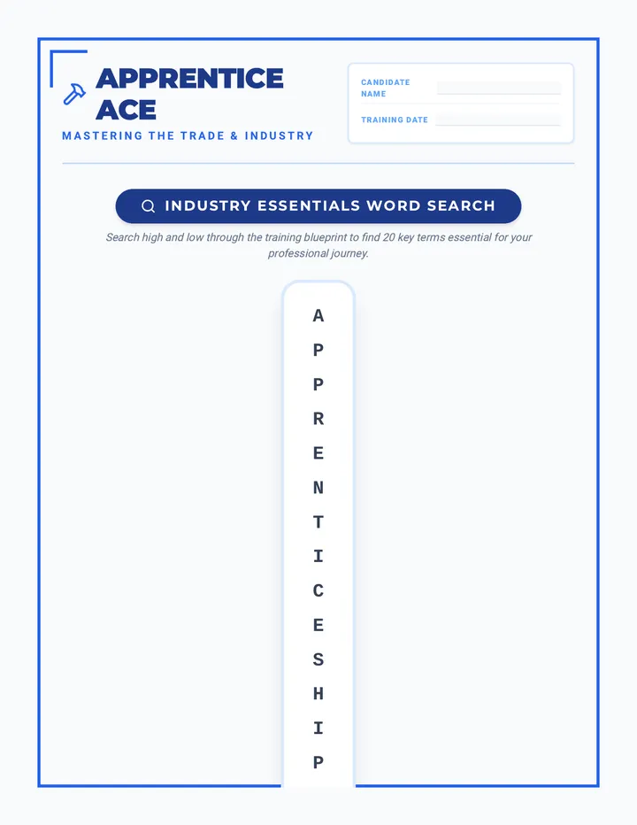 Industry Essentials Word Search