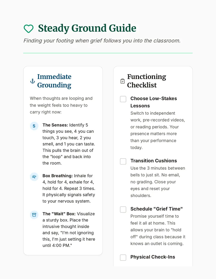 Steady Ground Guide page 1