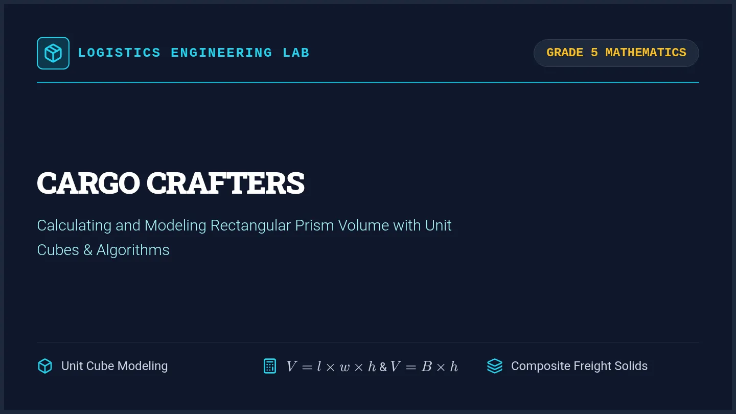 Cargo Crafters Slide Deck