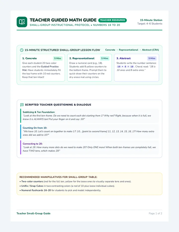 Teacher Guided Facilitation Guide