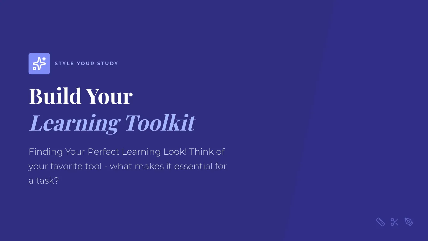 Style Your Study Slide Deck