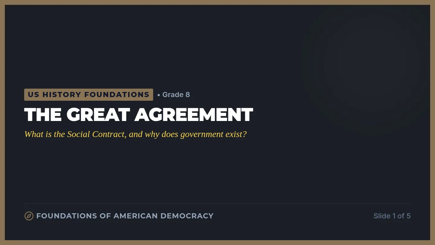 Great Agreement Slides