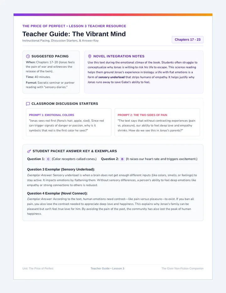 The Vibrant Mind Teacher Guide