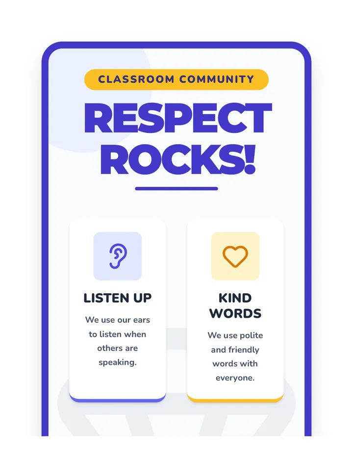Respect Rocks Poster