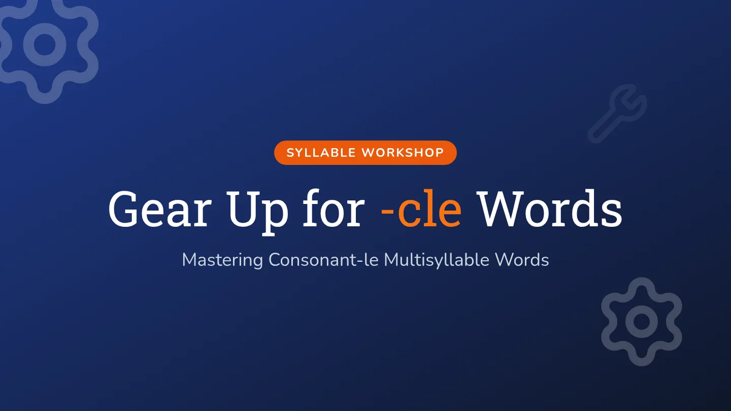 Gear Workshop Slides