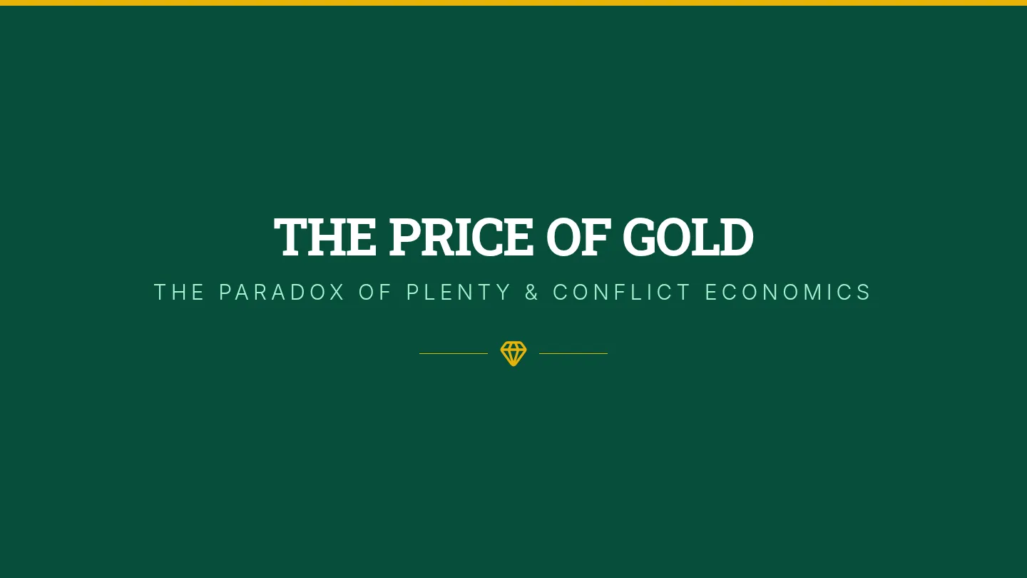 Price of Gold Slides