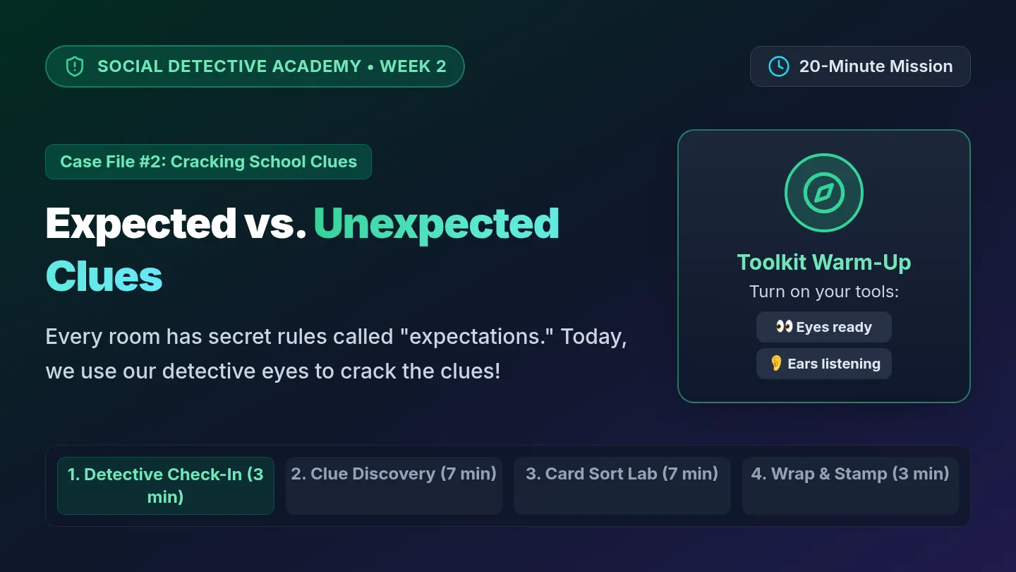 Week Two Clue Slides