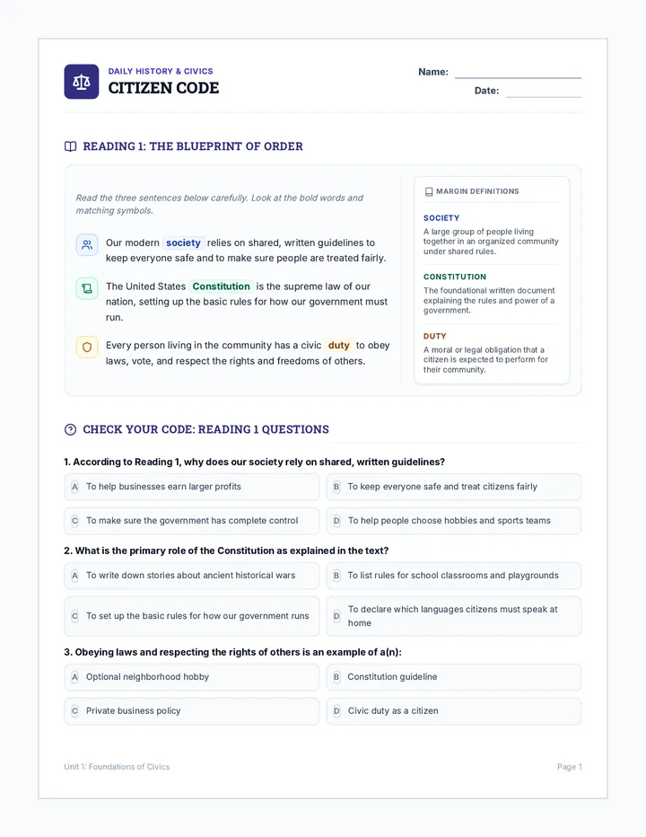 Citizen Code Morning Work