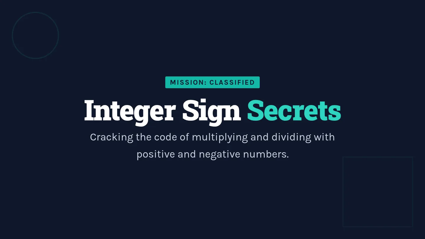 Sign Secrets Slides