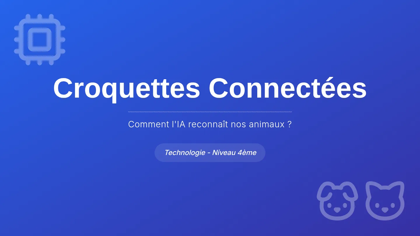 Croquettes Connectées Diapositives Presentation
