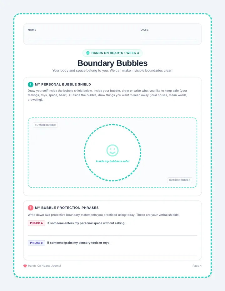 Boundary Bubbles Student Journal