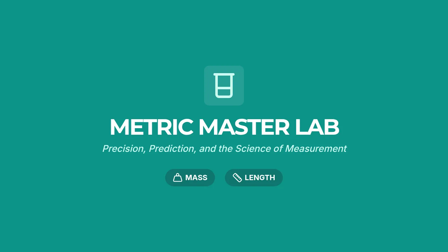 Metric Master Lab Slides