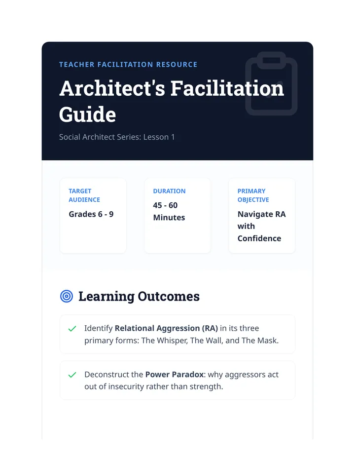 Architect Facilitation Guide