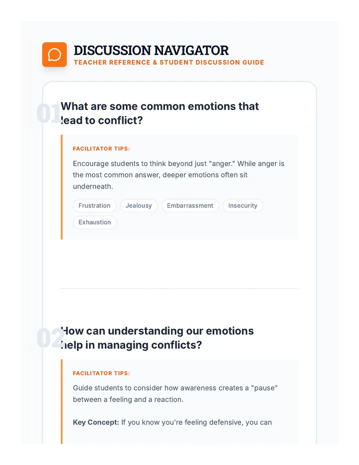 Discussion Navigation Guide