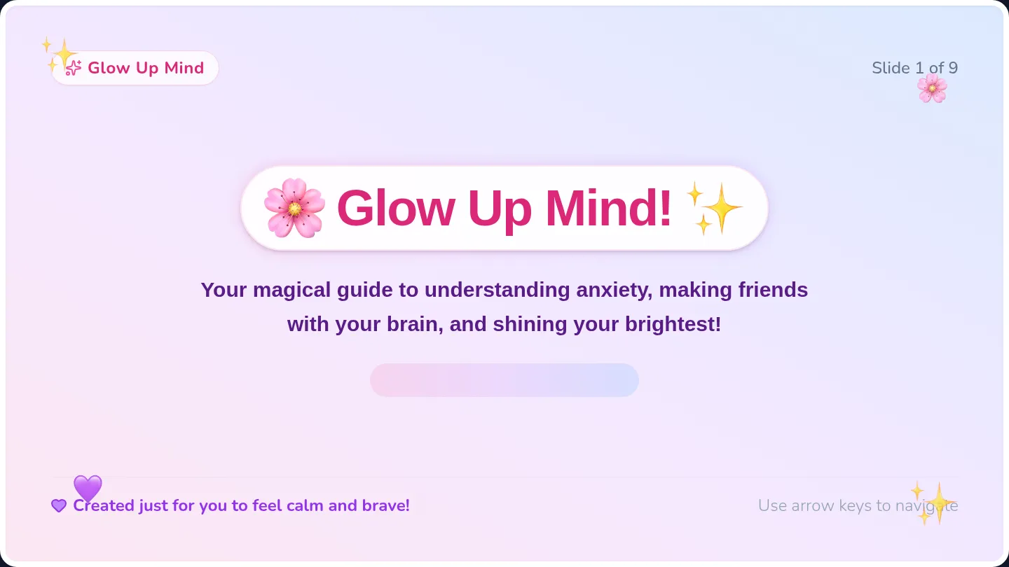 Glow Up Mind Slides