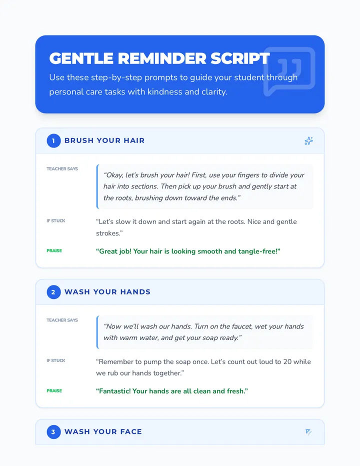 Gentle Reminder Script Doc
