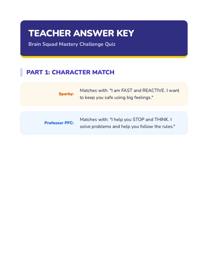 Mastery Challenge Answer Key Guide