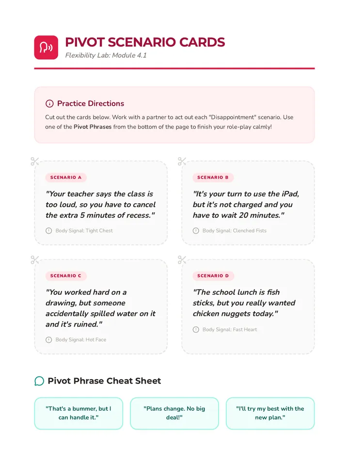 Pivot Scenario Cards
