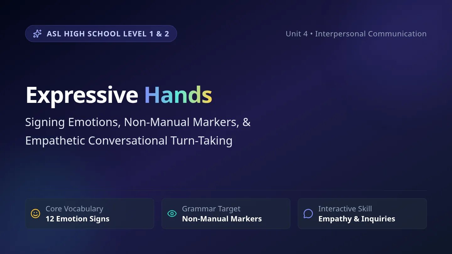 Expressive Hands Slides