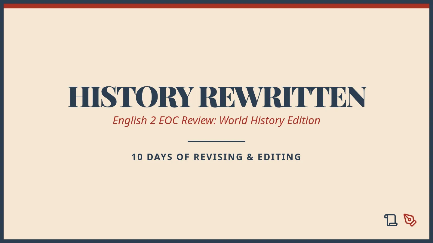 History Rewritten Slides