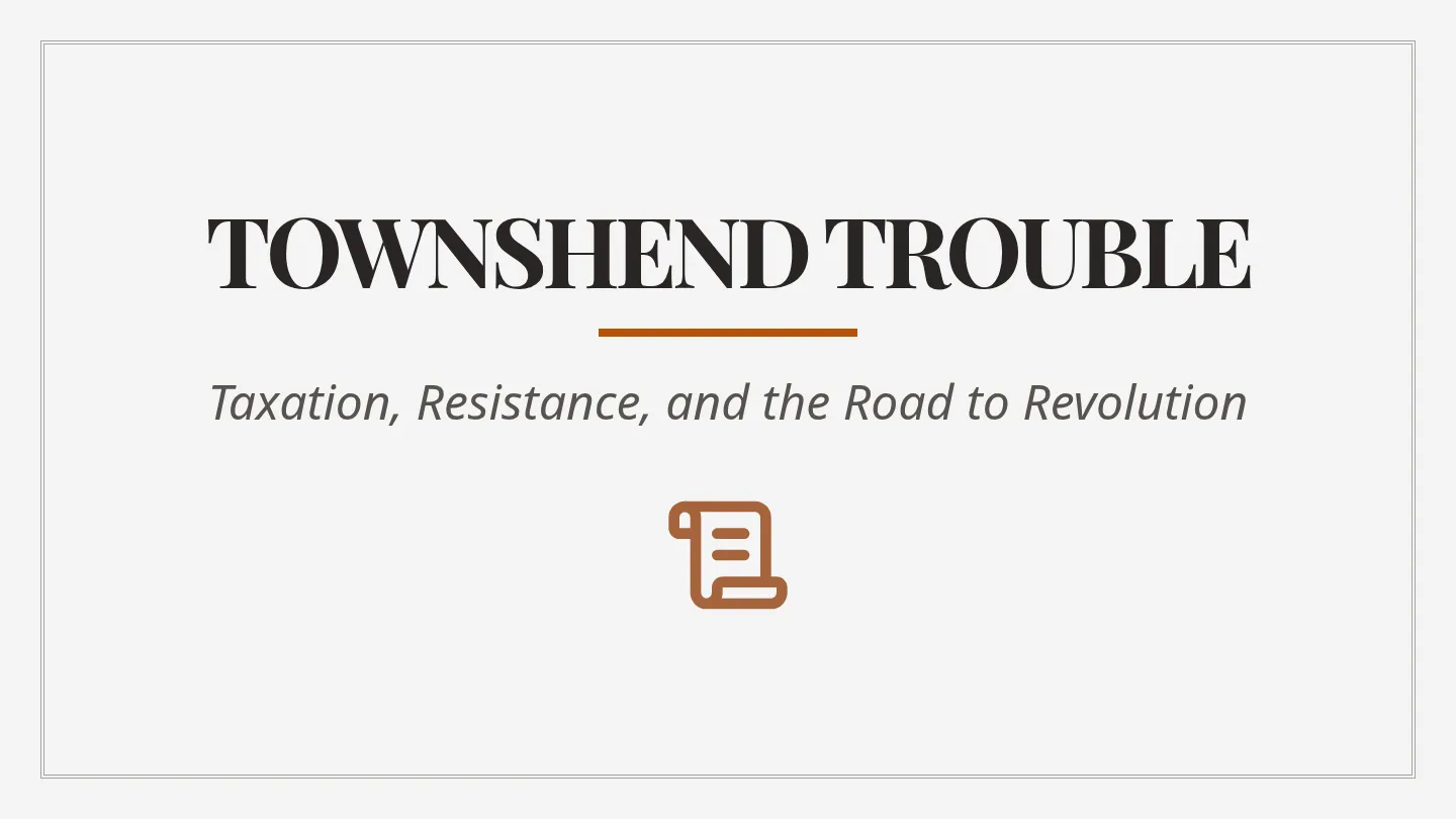 Townshend Trouble Slides