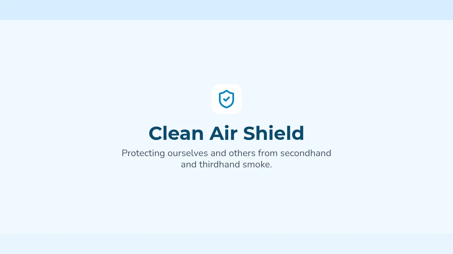 Clean Air Shield Slides