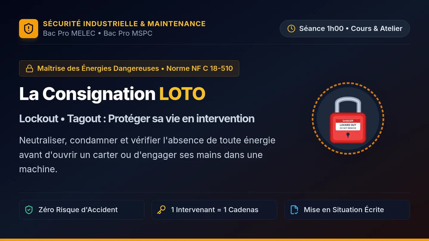 Consignation LOTO Slides