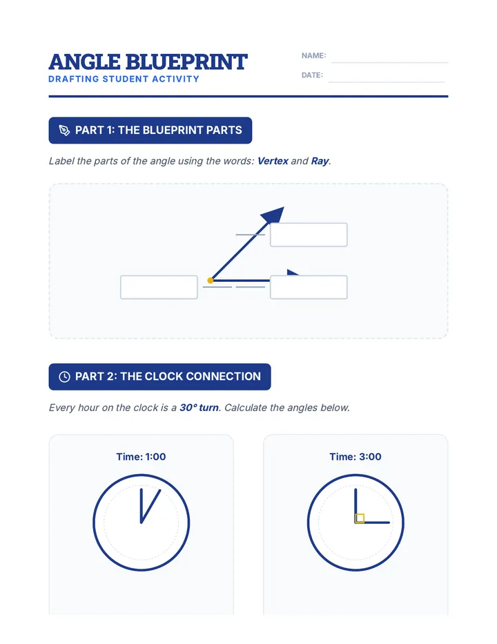 Angle Blueprint Activity