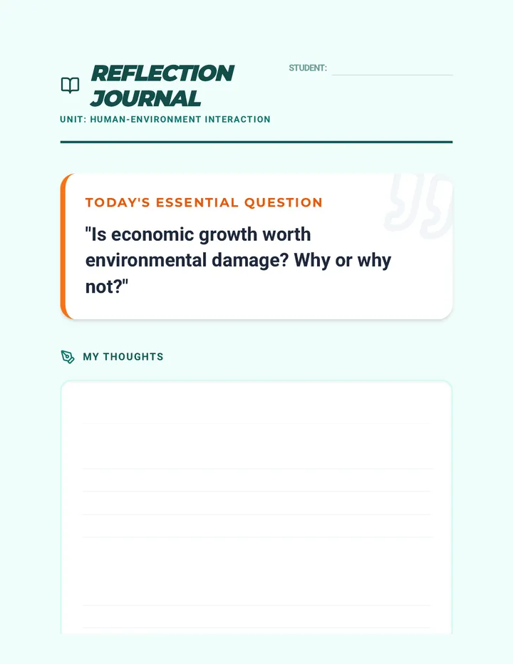 Reflection Journal Prompts