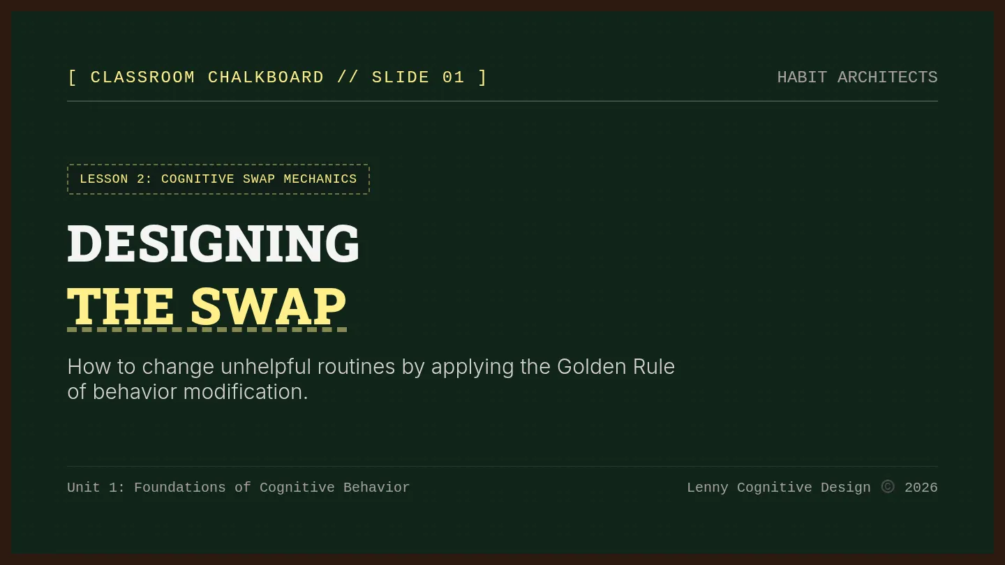 The Swap Mechanism Slides