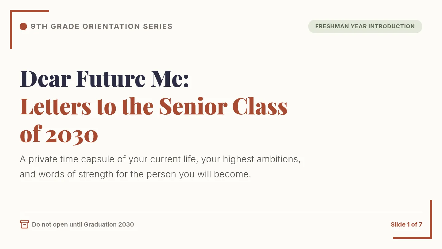 Time Capsule Slides