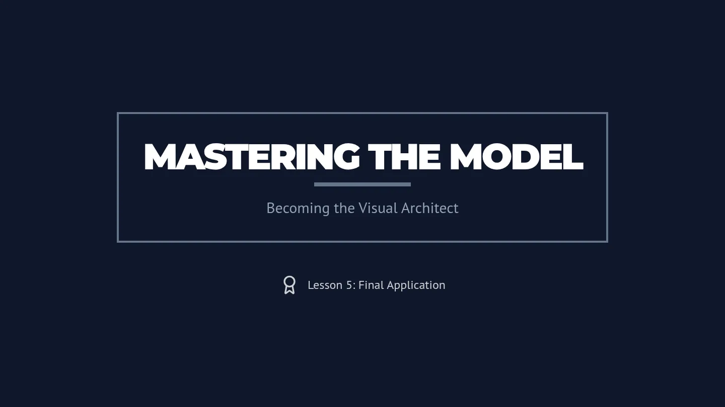 Mastering the Model Slides