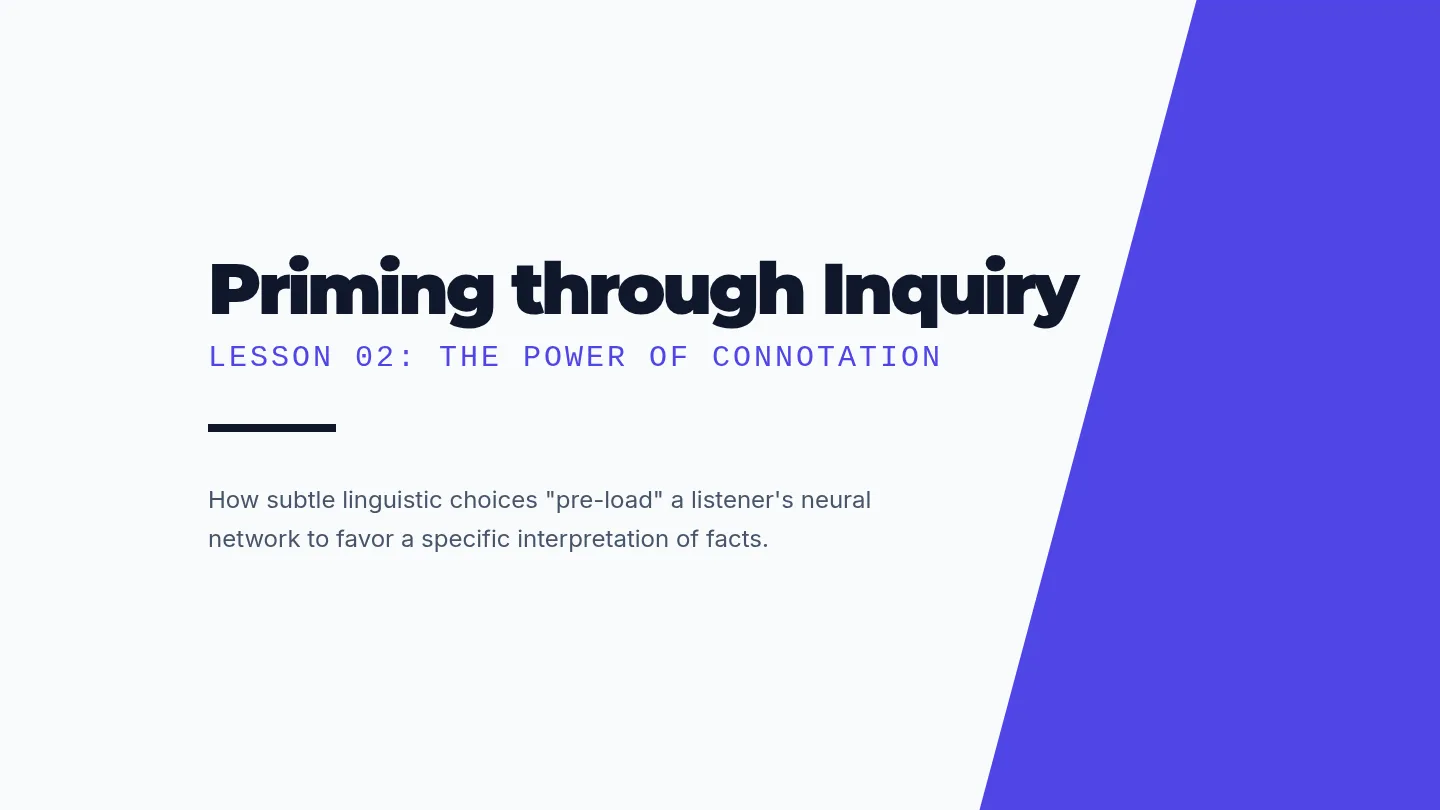 Priming Inquiry Slides