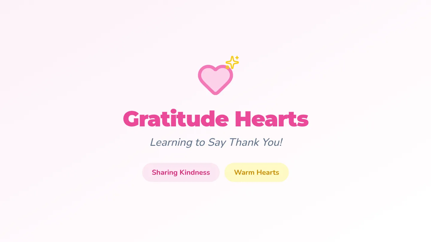 Gratitude Hearts Slides