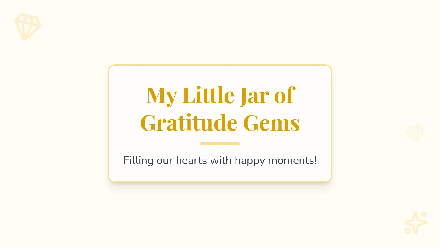 Gratitude Gems Slides