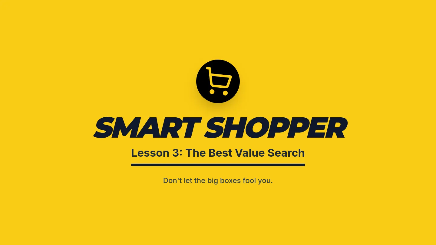 Smart Shopping Slides