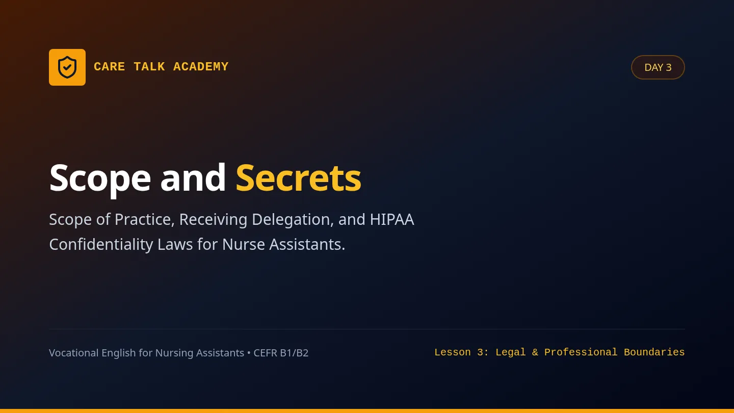 Scope and Secrets Slides