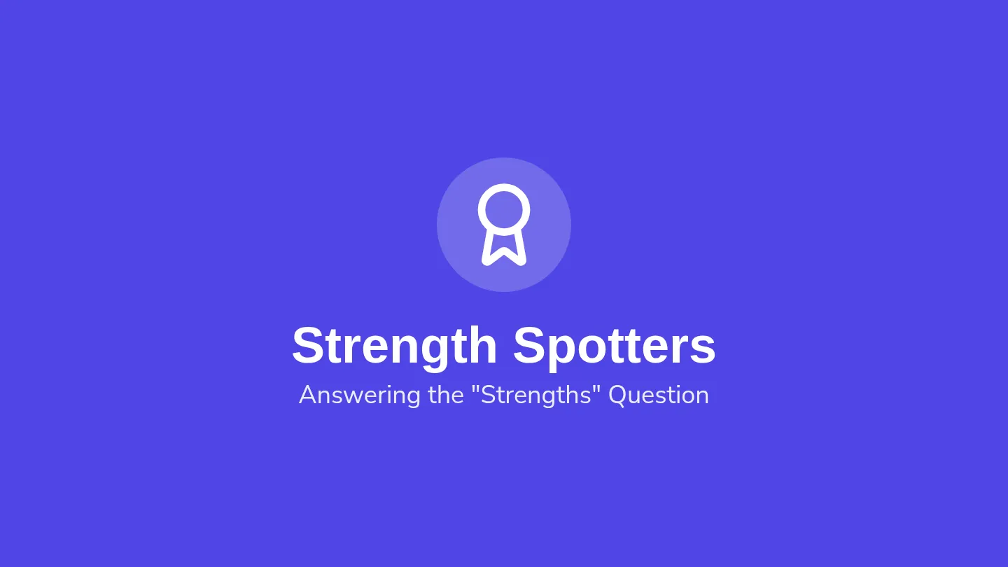 Strength Spotters Slides