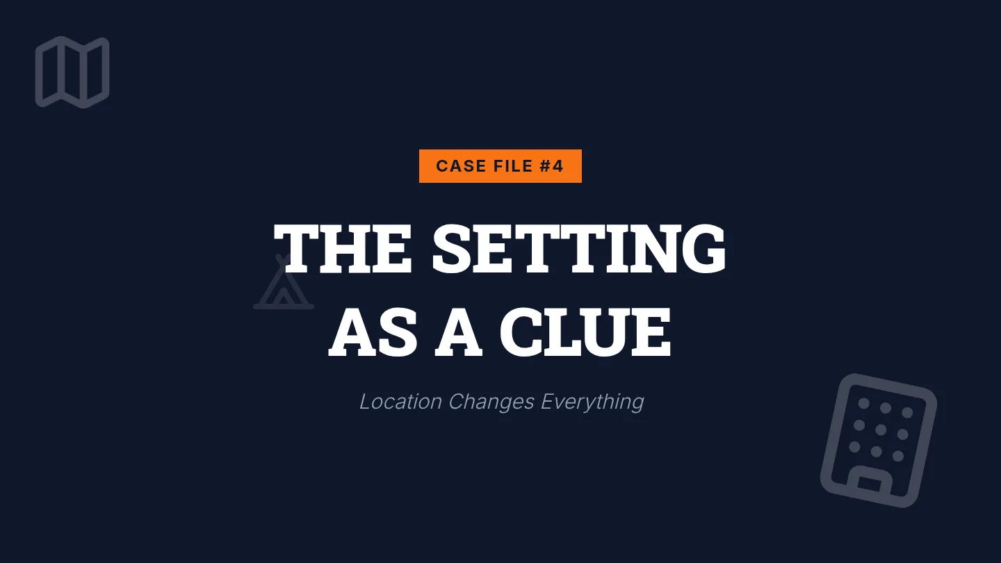 Setting as Clue Slides