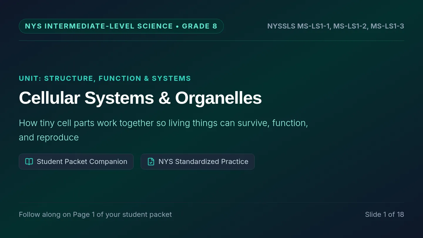Cell Systems Slides