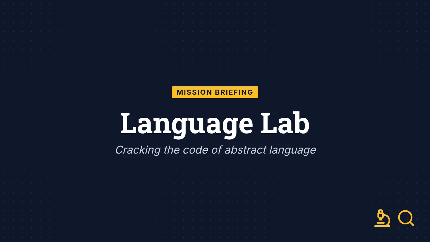 Language Lab Slides