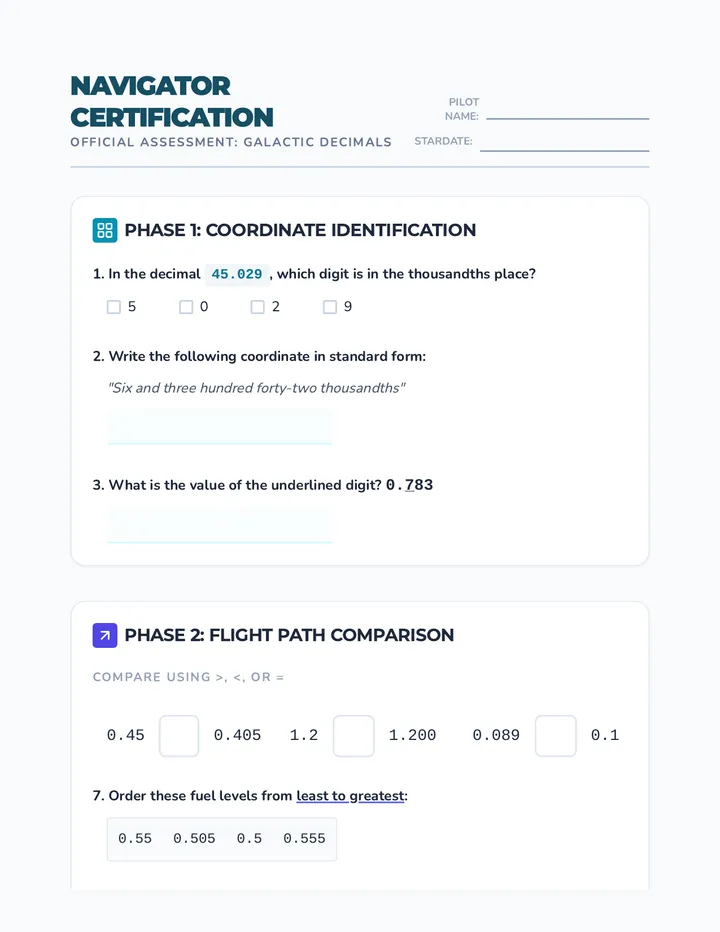Navigator Certification Exam