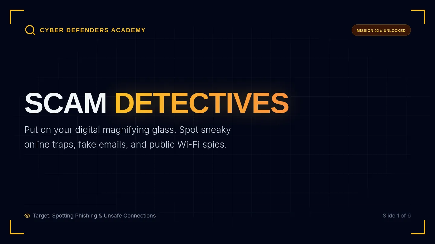 Scam Detective Slides