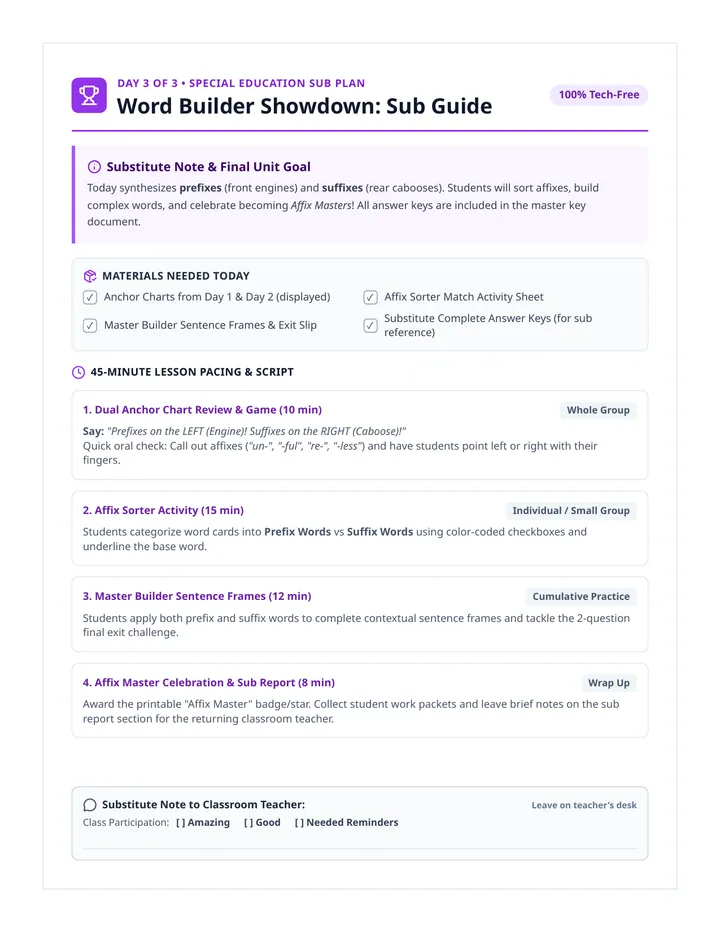 Word Builder Sub Guide