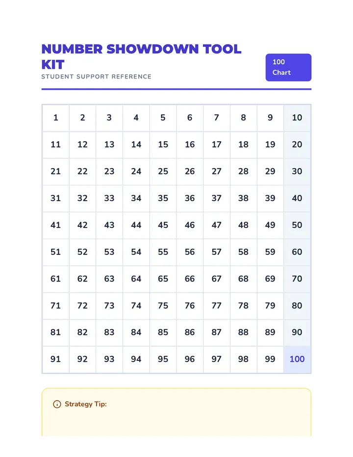 Spatial Numbers Number Showdown • Lesson • Lenny.com