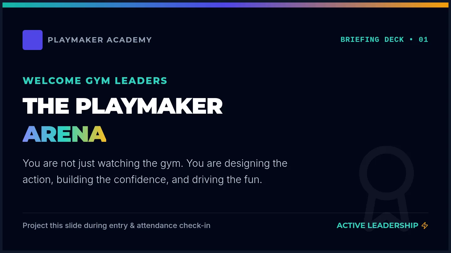Gym Briefing Slides