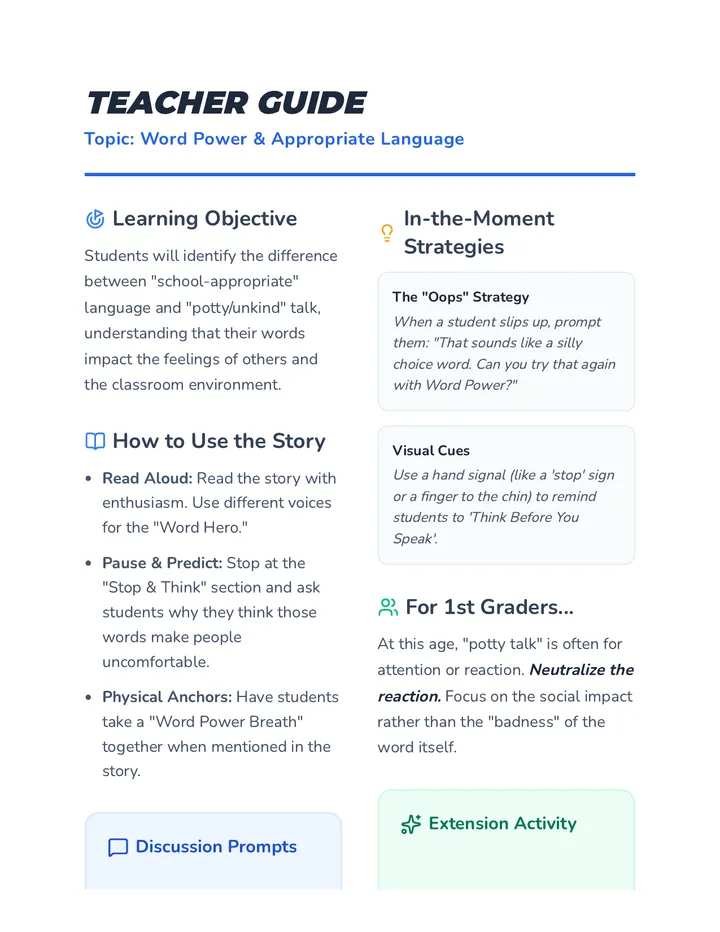 Word Power Guide