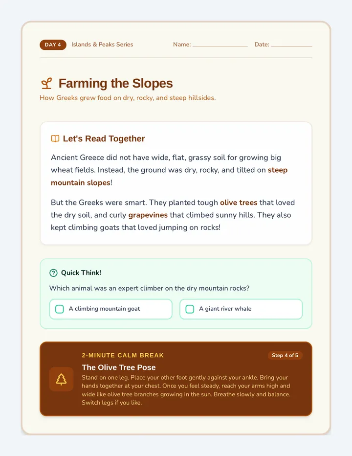 Farming Slopes Booklet