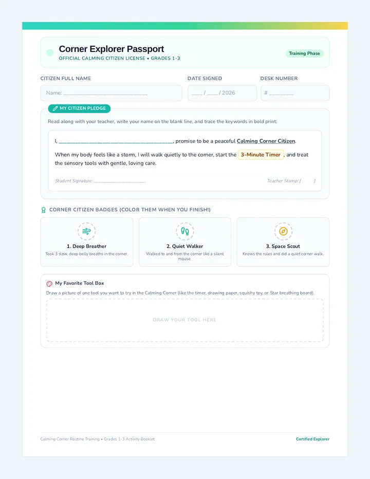 Corner Explorer Passport